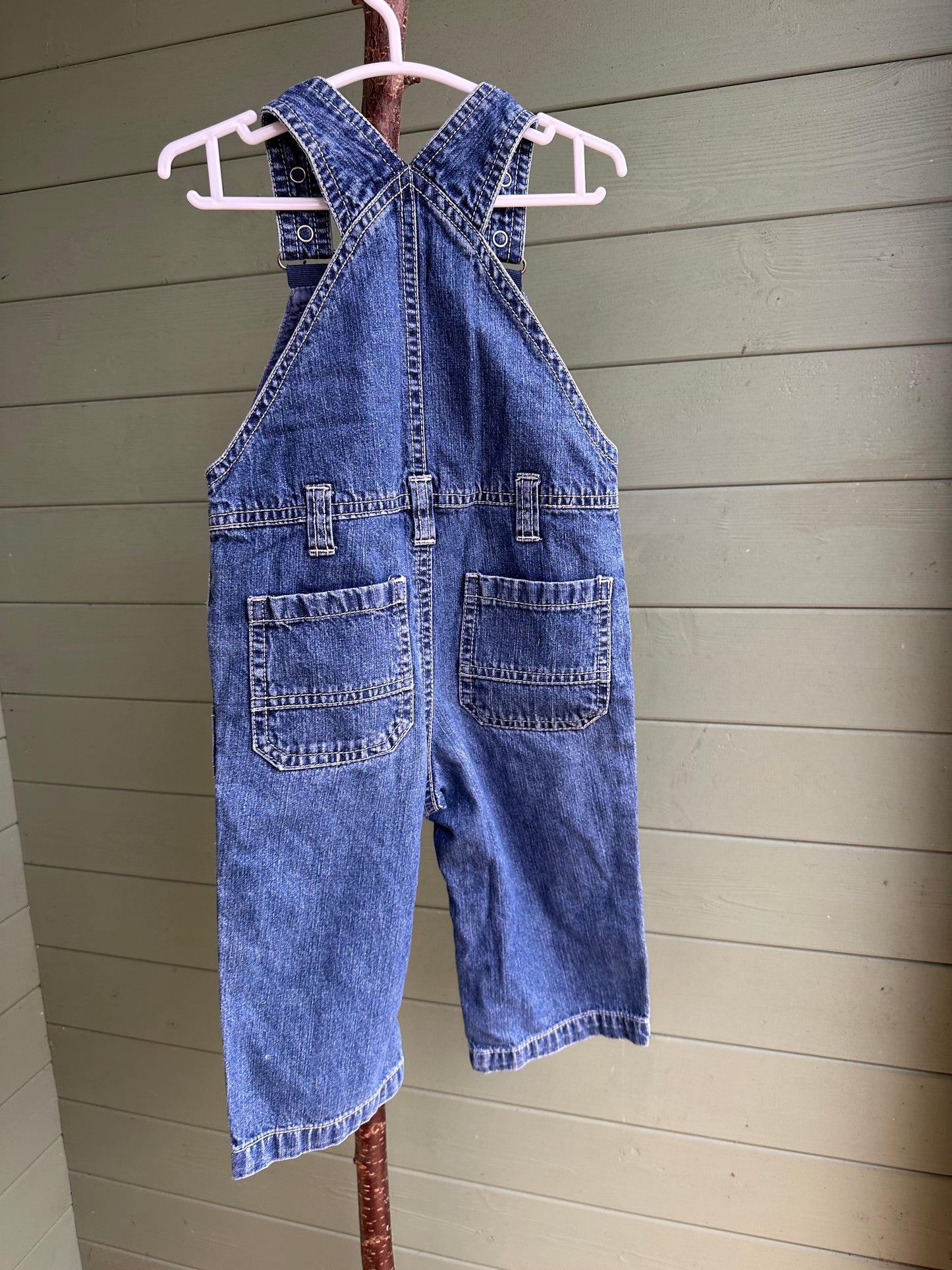 Vintage Denim Dungarees