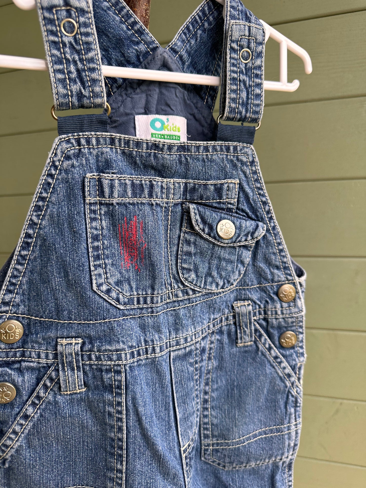 Vintage Denim Dungarees