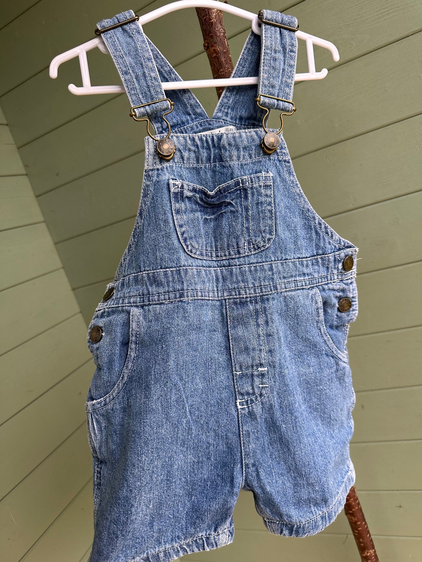 Vintage Dungaree Shorts
