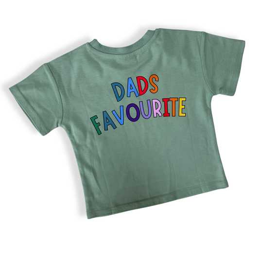 "Dads Favourite" Custom T - 3-4 years