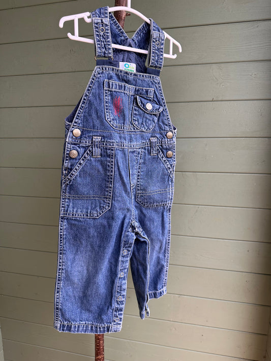 Vintage Denim Dungarees