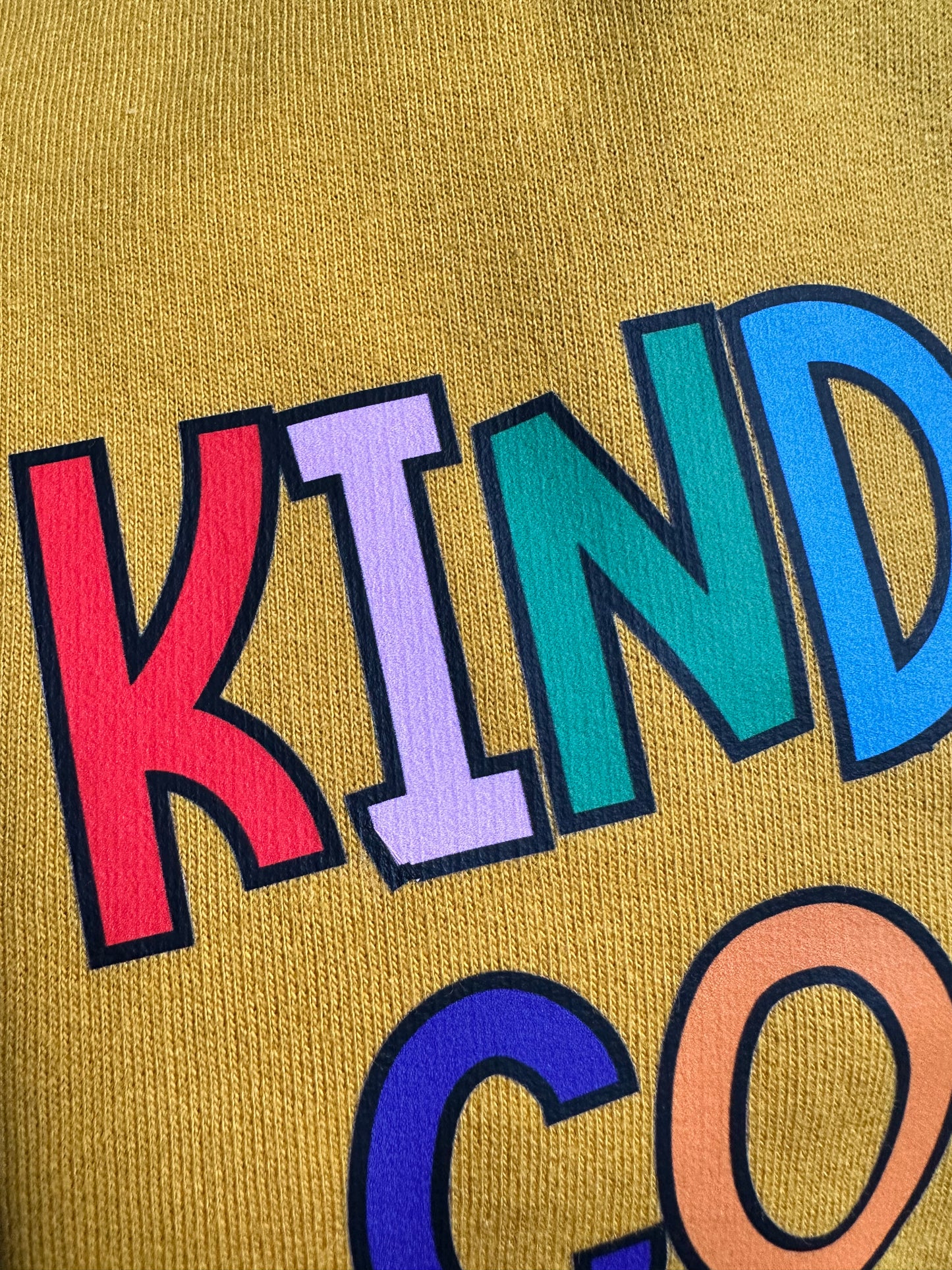 Sweatshirt - Bumble 5-6 years ‘Kind Is Cool’ (Imperfect)