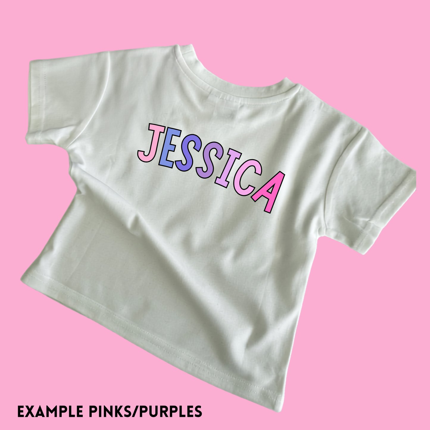 Rainbow Name/Word/Phrase TeeHee