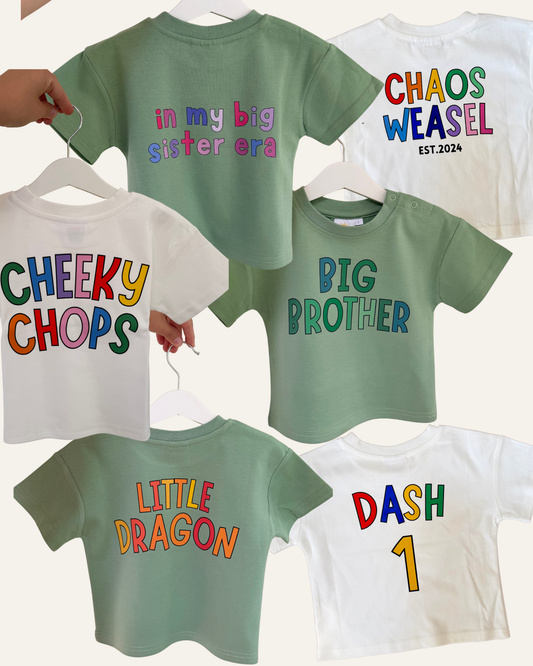 Rainbow Name/Word/Phrase TeeHee