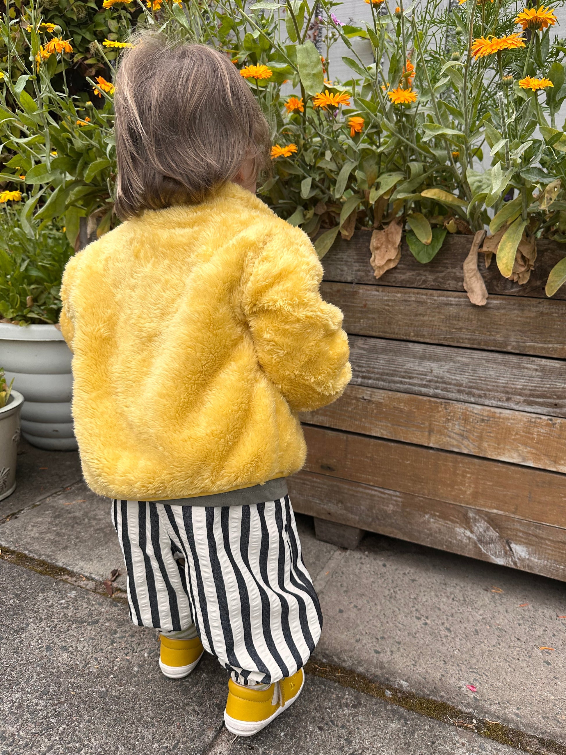 Colourful children's baby's fleece zipper