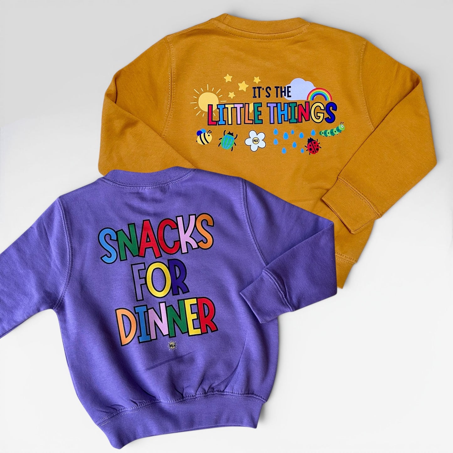 Printed Crew Sweater